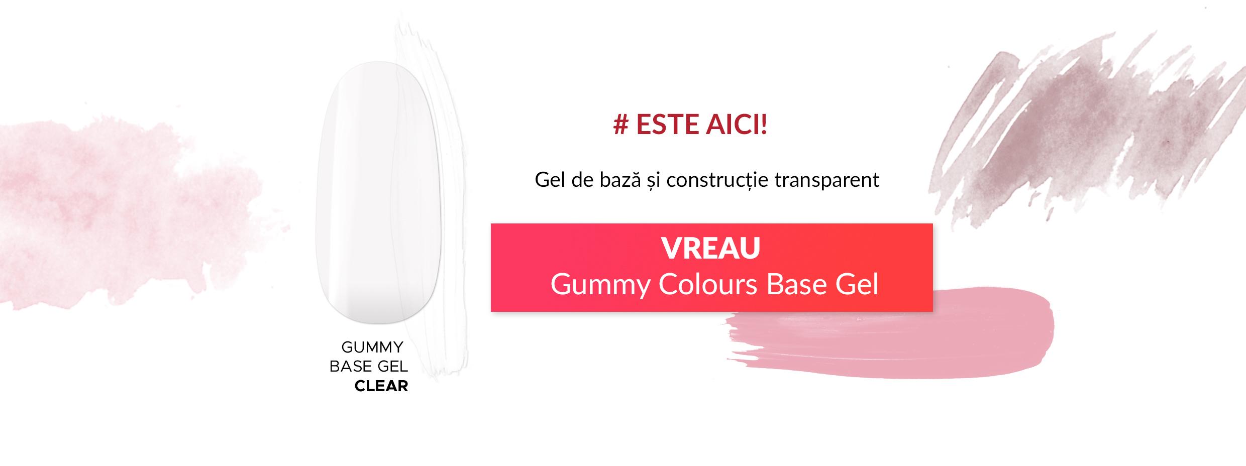  LA CEREREA VOASTRĂ PLUS 1 gel de bază și construcție transparent