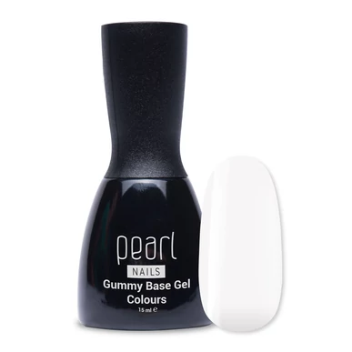 Bază Rubber Gummy Pearl Nails Alb 15 ml