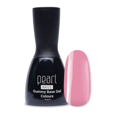 Rubber Base Gummy Pearl Nails roz deschis 15 ml