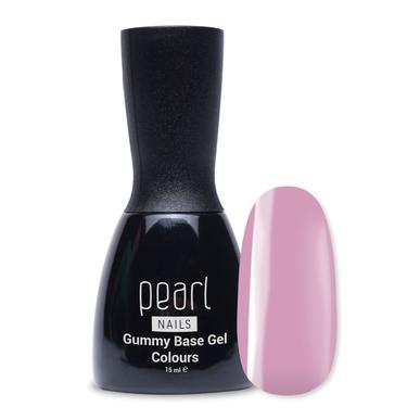 Rubber Base Gel Gummy Pearl Nails Violet 15 ml