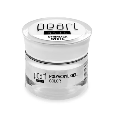 PolyAcryl Gel - COLOR - Shimmer White - 39g