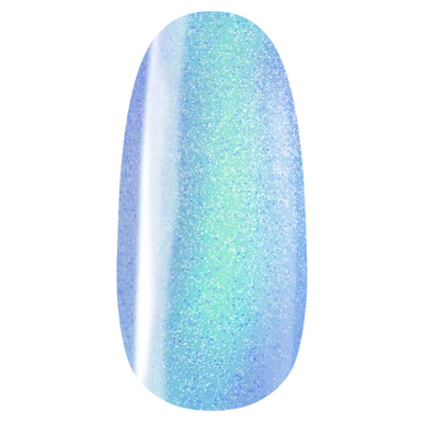 Ojă semipermanentă albastru cu efect de sirenă Pearl Nails Classic Gel Lac 837