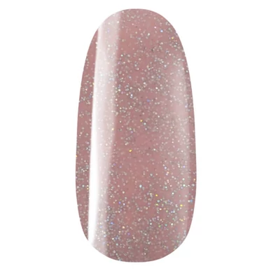 Ojă semipermanentă Cover Roz cu efect holo Pearl Nails Classic 815