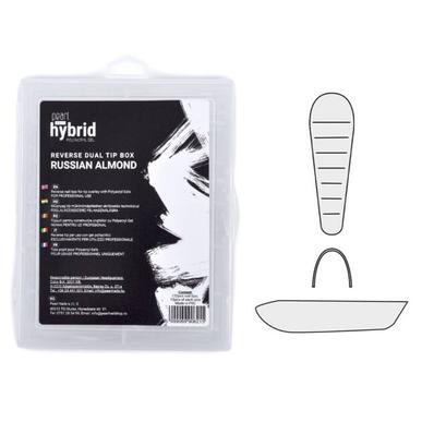 hybrid Reverse Dual Tip Box Tipsuri reutilizabile - Migdală rusească