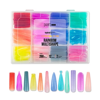 Tipsuri reutilizabile Diferite Forme - Rainbow multishape