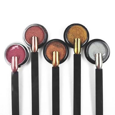 Metal Shades - Decor Unghii Pudră Chrome Powder Collection