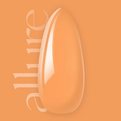 Ojă semipermanentă allure premium portocaliu 105 - Flush Orange