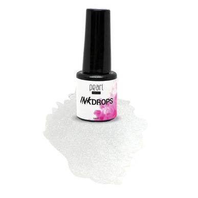 Cerneală decorativă unghii InkDrops - argintiu metal 49