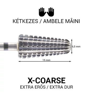 Capăt de freză din carbid VOLCANO XCoarse