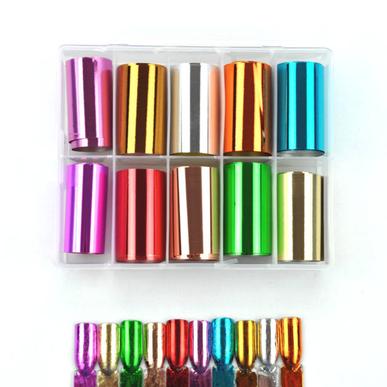 Box Folie de transfer unghii 10in1 - Basics
