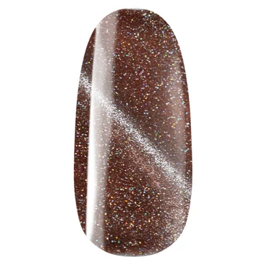 Ojă semipermanentă Rose Gold Cat Eye Disco Pearl Nails gel lac 7ml 722