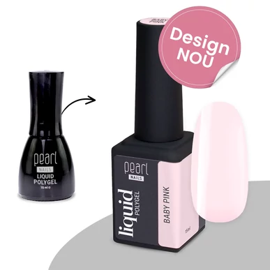 Liquid Polygel - Baby Pink Pearl Nails