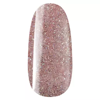 Ojă semipermanentă Roz Auriu Glitter Pearl Nails Classic Gel Lac 820