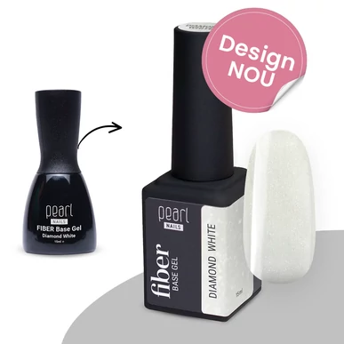 Fiber Base Gel - Diamond White - Pearl Nails 15ml