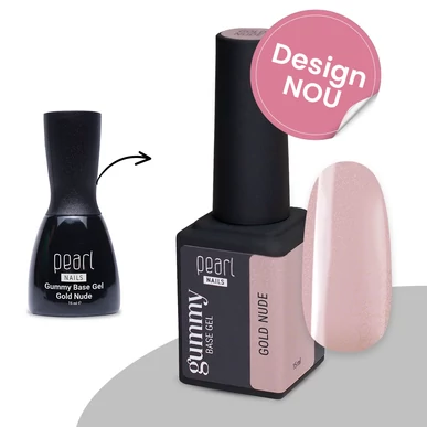 Bază Rubber Gummy Pearl Nails Gold Nude 15 ml