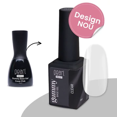 Bază Rubber Gummy Pearl Nails Transparent 15 ml