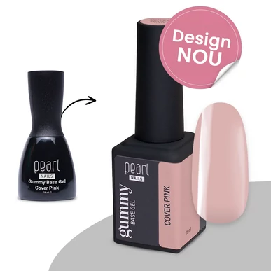 Bază Rubber Gummy Pearl Nails Cover Pink 15 ml