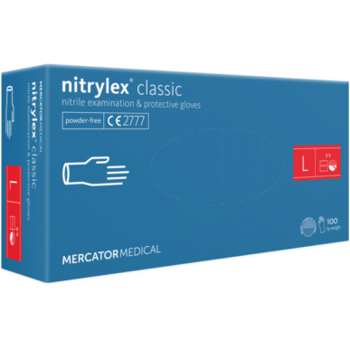 Nitrylex® classic mănuși unică folosință - mărimea L