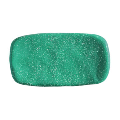PlastiLine Glitter GREEN color gel - Verde