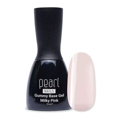 Bază Rubber Gummy Pearl Nails Milky Pink 15 ml