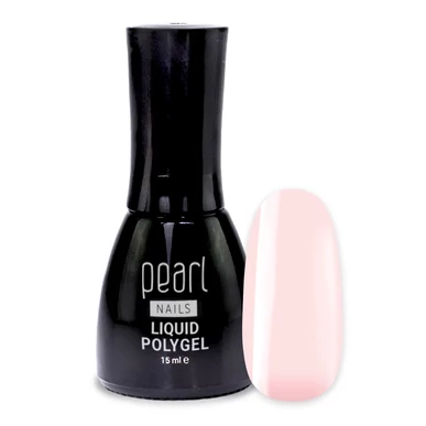 Liquid Polygel - Light Porcelain Pearl Nails