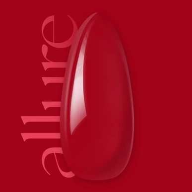 Ojă semipermanentă premium roșu allure 007 - Crimson