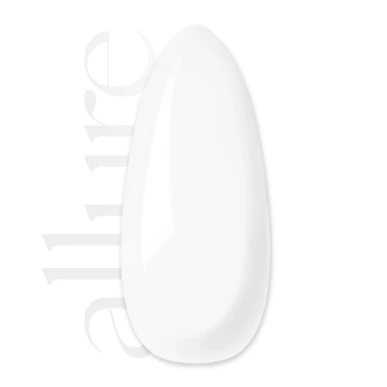 Ojă semipermanentă premium alb allure 091 - Blinding White