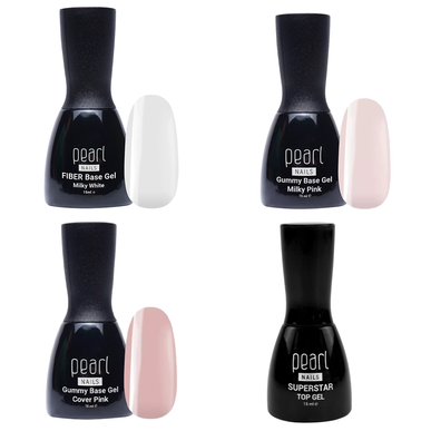 Kit unghii bază rubber Pearl Nails 