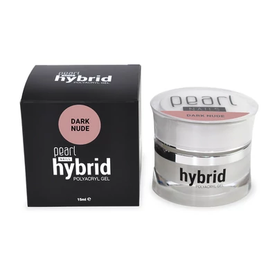PolyAcryl Gel Hybrid Pearl Nails Dark Nude 15 ml
