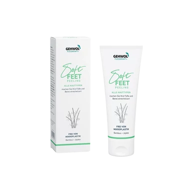 Exfoliant picioare cu bambus și jojoba GEHWOL FUSSKRAFT®, 125 ml