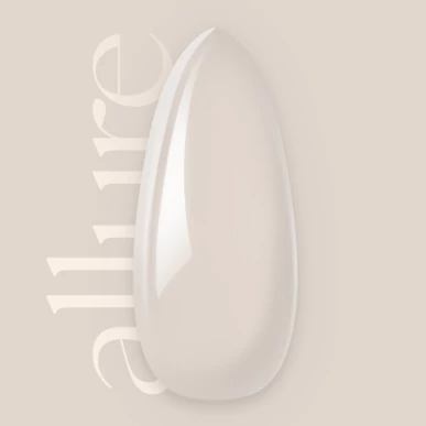 Ojă semipermanentă premium alb crem allure 112 - Merino