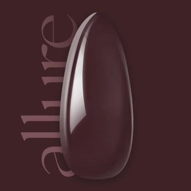 Ojă semipermanentă premium maro ciocolatiu allure 160 - Coffee