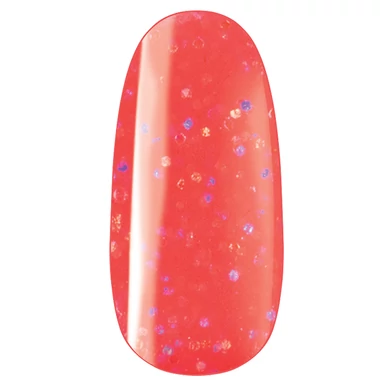 Pudră acrilică colorată Pearl Nails roșu cu sclipici 3,5 g - 336