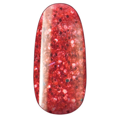 Pudră acrilică roșie Pearl Nails color powder 343