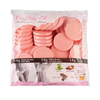 Ceară epilat tradițională dischete cu titan-dioxid Pollié 1 kg