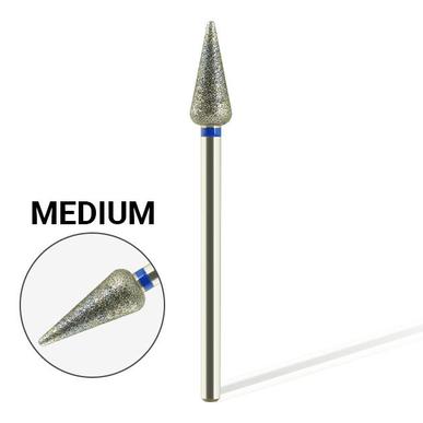 Capăt freză din diamant flacără - MEDIUM