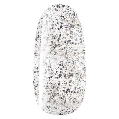 Ojă semipermanentă Argintiu Holo Pearl Nails Classic Gel Lac 806