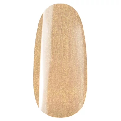 Ojă semipermanentă Auriu cu sclipici Pearl Nails Classic Gel Lac 810