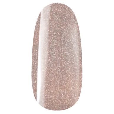 Ojă semipermanentă Bej cu sclipici Pearl Nails Classic Gel Lac 811