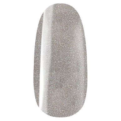 Ojă semipermanentă Gri cu sclipici Pearl Nails Classic Gel Lac 812