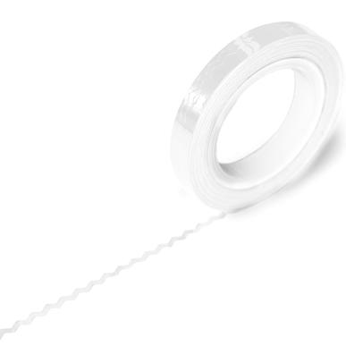 Bandă decorativă unghii 6mm - alb