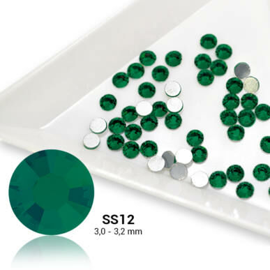 Cristale Unghii Pearl Nails SS12 Emerald - Verde