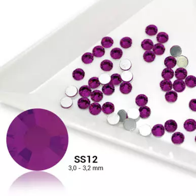 Cristale Unghii Pearl Nails SS12 Dark Amethyst - Mov/Violet