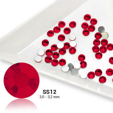 Cristale Unghii Pearl Nails SS12 Siam - Roșu