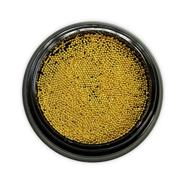 Caviar Unghii metalic auriu