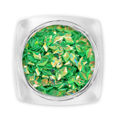 Paiete unghii diamant 3D - verde G6