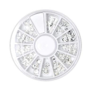 Carusel ornamente metalice - argintiu summer