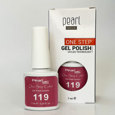 Oja semipermanenta 3 in 1 One Step Color Pearl Nails Mov 119