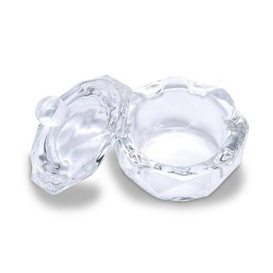 Păhărel de sticlă cu capac - rotund - MAI MULTE FORME!