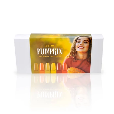 Set 6 oje semipermanente Pearl Nails, Pumpkin